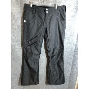 Sims Snowboarding Pants Womens Large Gray Heather Zip Pockets Snow 960F11SIMSW09